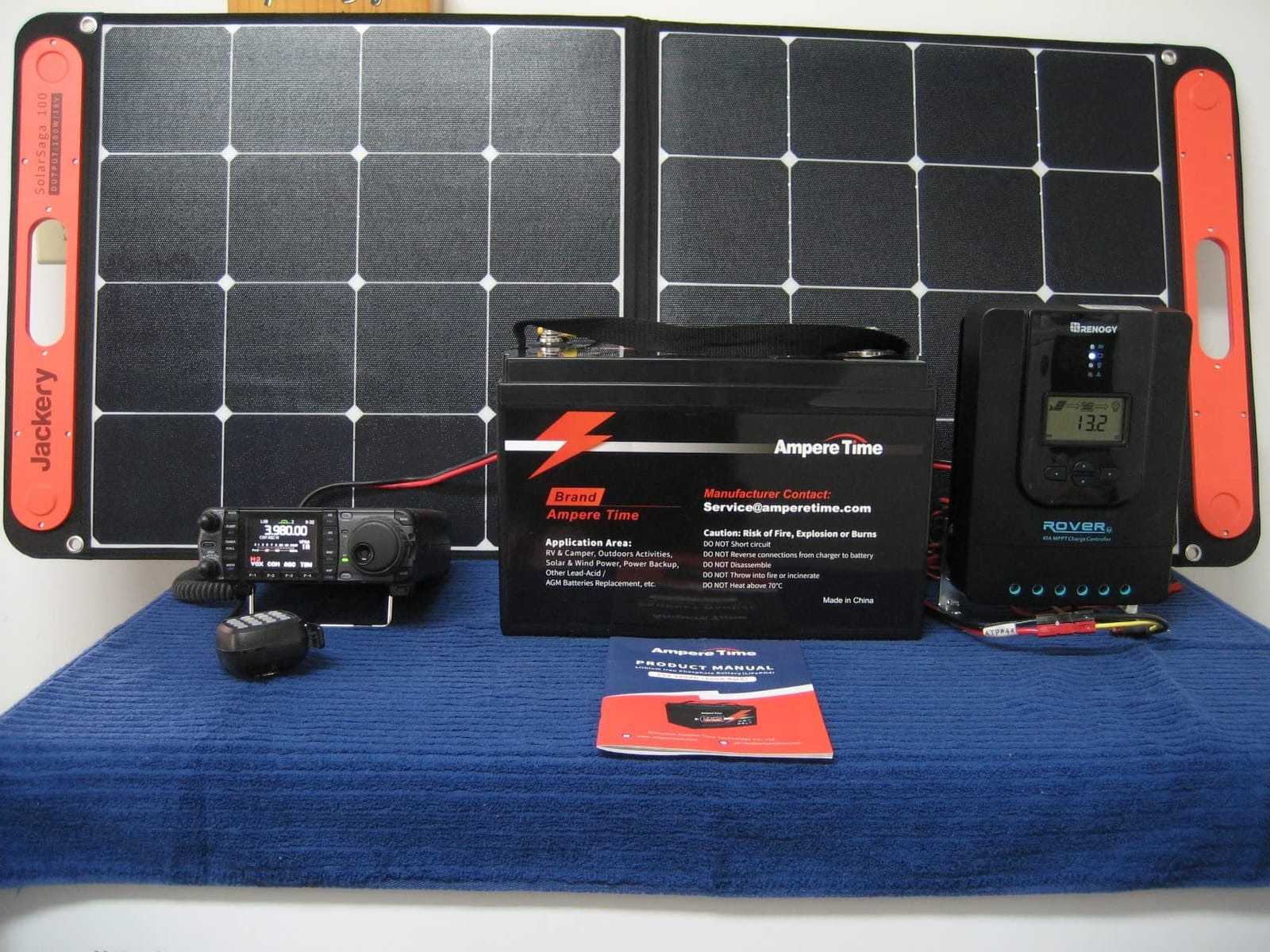 LiTime 12V 100Ah Group 31 LiFePO4 Deep Cycle Battery for RV Marine Solar | 100A BMS, Max. 15000 Cycles at 60% DOD, IP65 Waterproof, Max 4P4S, 1280Wh, Lithium Batteries for Camper Off-Grid, Travel customer photo 1