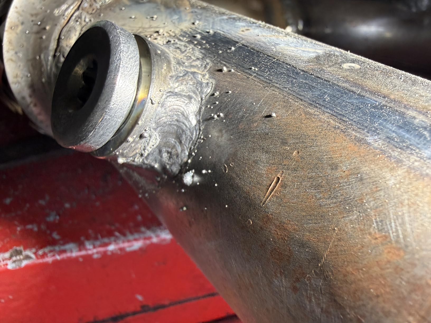 YESWELDER 135A MIG Welder, 110V Flux Core Gasless MIG/Lift TIG/Stick 3-in-1 customer photo 1
