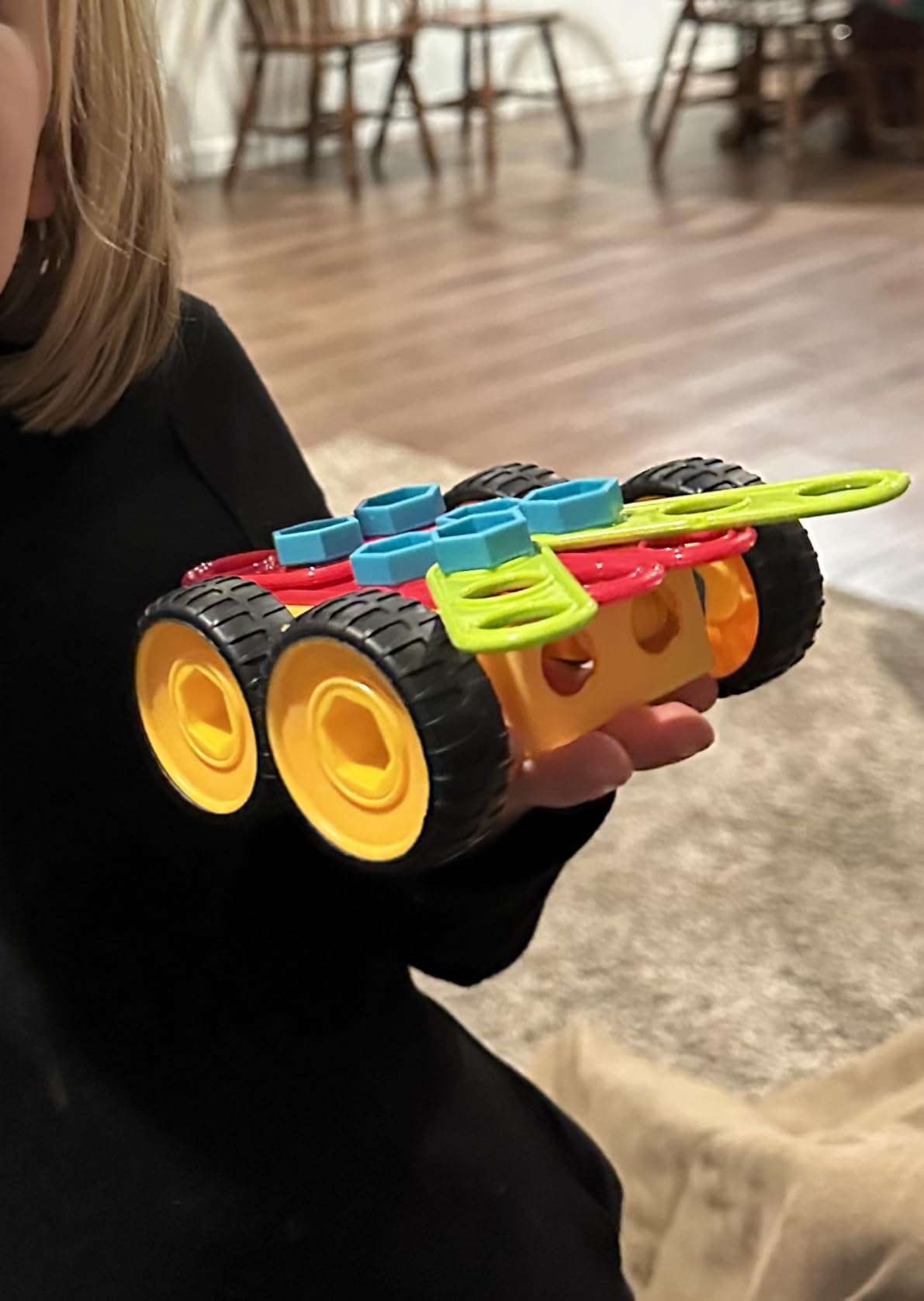 NXONE 195 PCS STEM Toys, Building Sets for Kids 3+ | Educational Building Toys for Boys and Girls Ages 3-10, Hands-On Learning, Electric Drill & Storage Box Included customer photo 2
