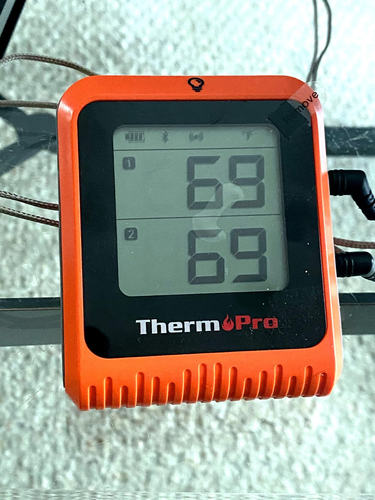 TempPro Wireless Meat Thermometer Digital for Grilling and Smoking, 2 Probes Bluetooth Meat Thermometer for Cooking, Rechargeable Smoker Accessories for BBQ Oven (Previously ThermoPro) customer photo 2