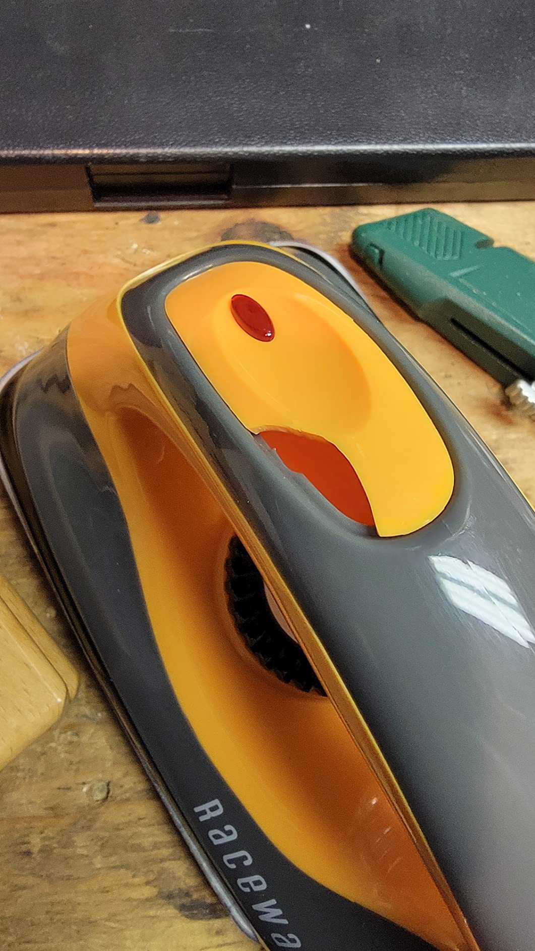 RaceWax Elite Ski and Snowboard Tuning and Waxing Kit - Complete with Waxing Iron, Angled Edge Tuner, Universal Temperature Wax, Edge Tools, Base Repair Tools, and Cordura Travel Bag - (PC-7909) customer photo 1