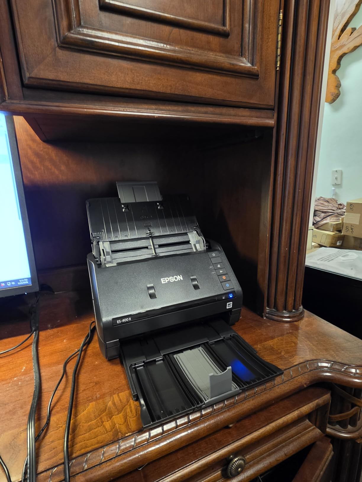 Epson Workforce ES-400 II Color Duplex Desktop Document Scanner for Computers Including PC and Mac with Auto Document Feeder and Image Adjustment Tools customer photo 1