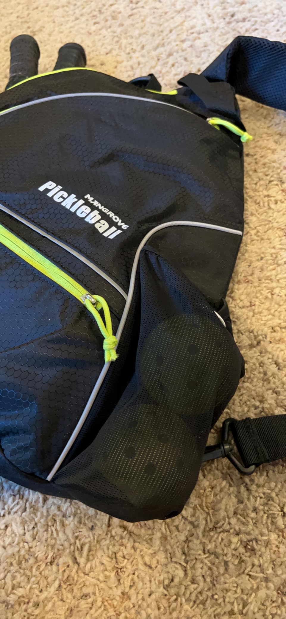 Mangrove Pickleball Bag, Men's & Women's Pickleball Backpack, Adjustable Sling Bag w/Fence Hook/Large Capacity/Safety Pocket customer photo 1