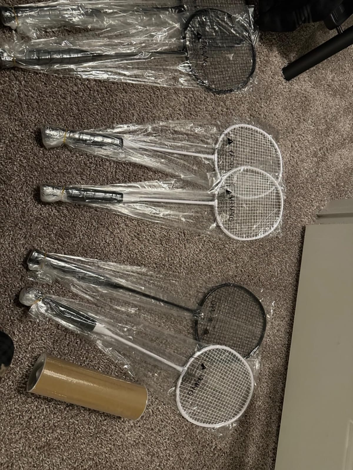 AboveGenius Badminton Rackets Set, 6/12 Racquets, 6/12 Birdies - Lightweight & Durable for Outdoor Backyard & School Games customer photo 2
