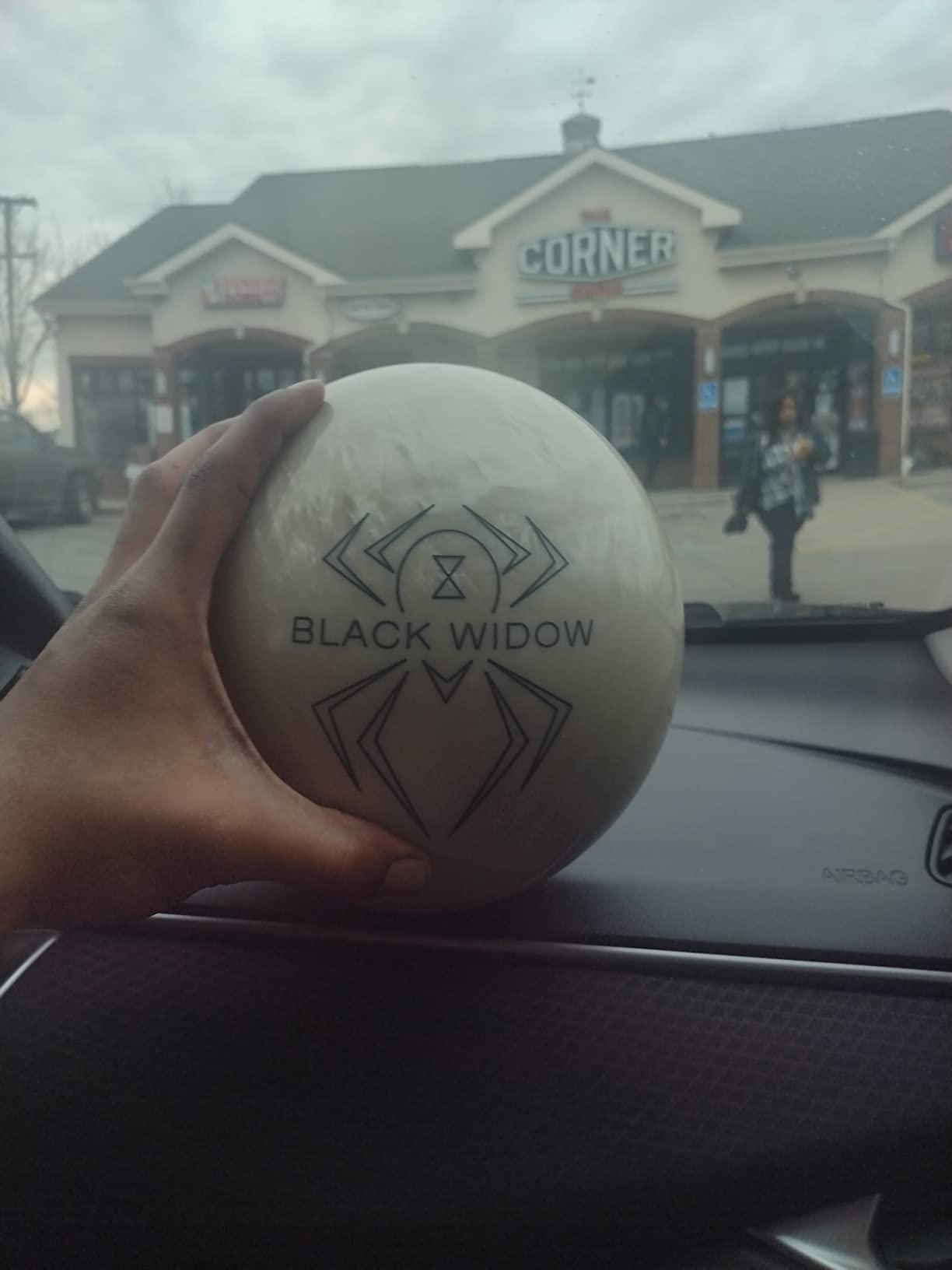 Hammer Purple Pearl Urethane Bowling Ball customer photo 2