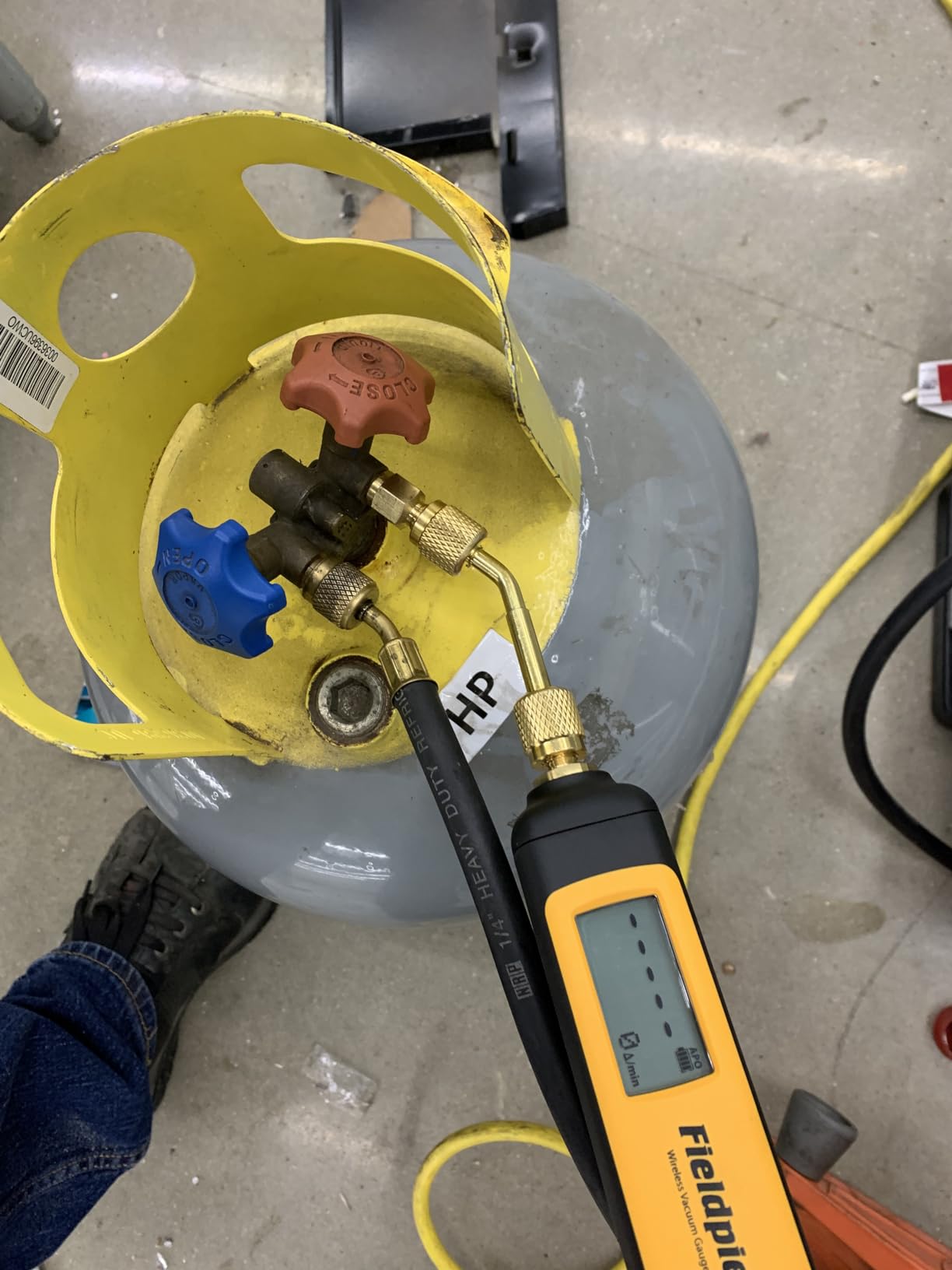 Fieldpiece - HVACR Wireless Vacuum Gauge - MG44 - Quick, Accurate Evacuations & Vacuum Readings - Job Link Compatible Long Range HVAC Tool customer photo 2