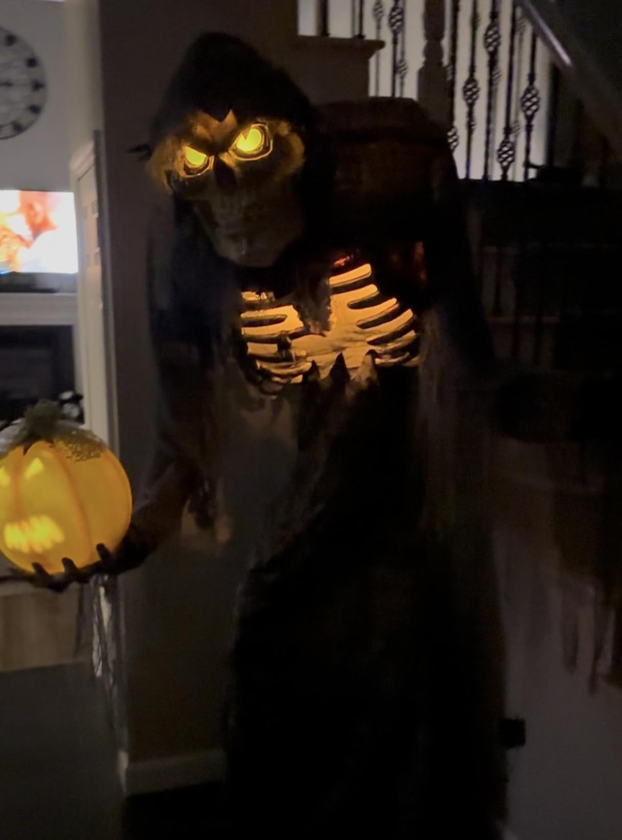 Jack Stalker Animated 7' Halloween Prop Lifesize Animatronic customer photo 1