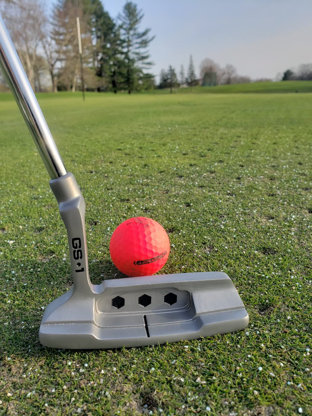 GoSports GS1 Tour Golf Putter - Choose Oversized Grip or Traditional Grip - 34