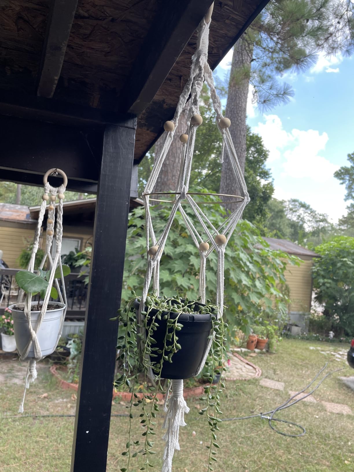152pcs Macrame Kit for Beginners: Natural Cotton Macrame Cord, Wooden & Metal Rings, Beads, Sticks & Hoops - Perfect for Macrame Plant Hangers & Home Decor customer photo 2