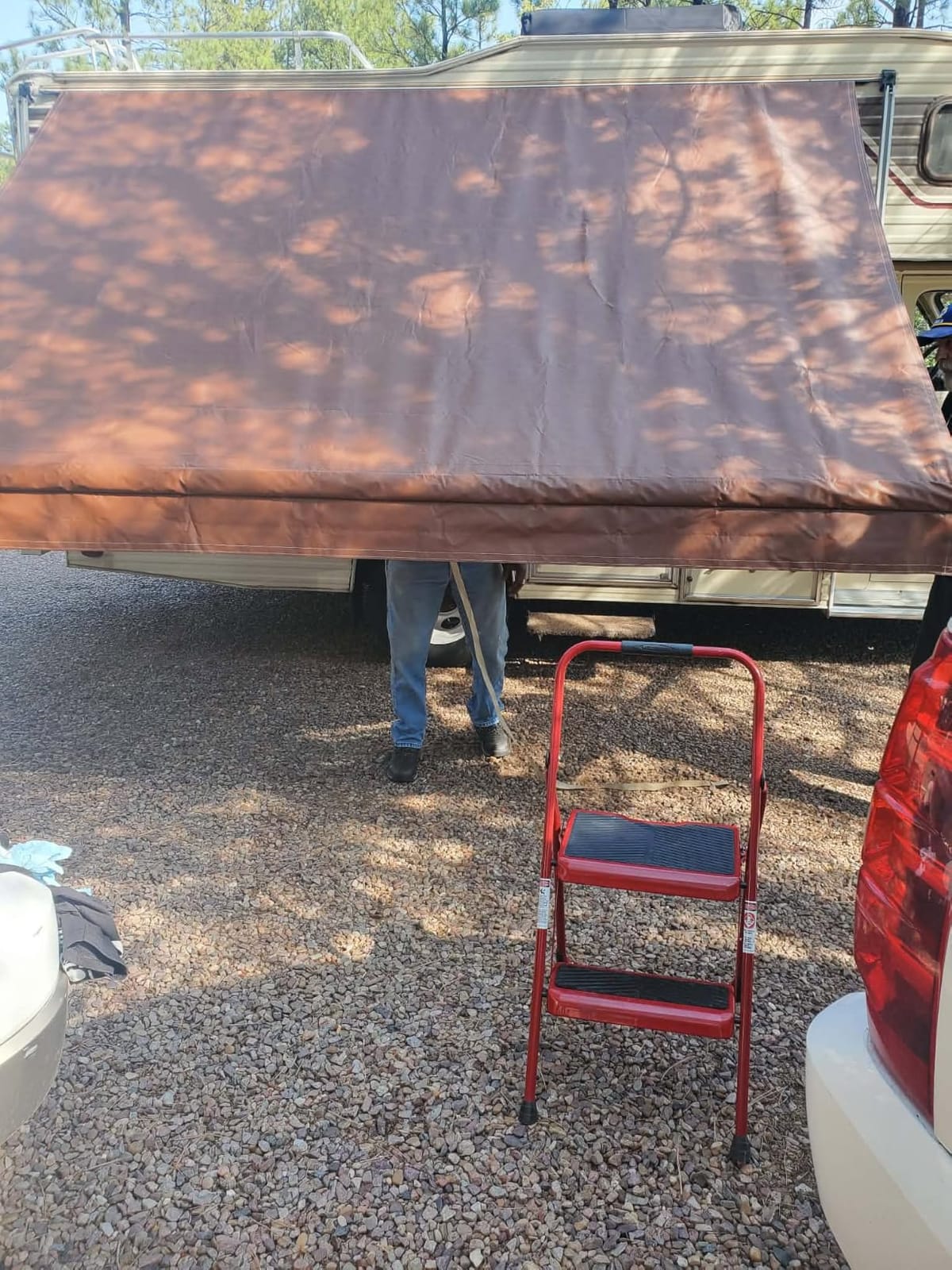 RV Awning Fabric Replacement(15'2