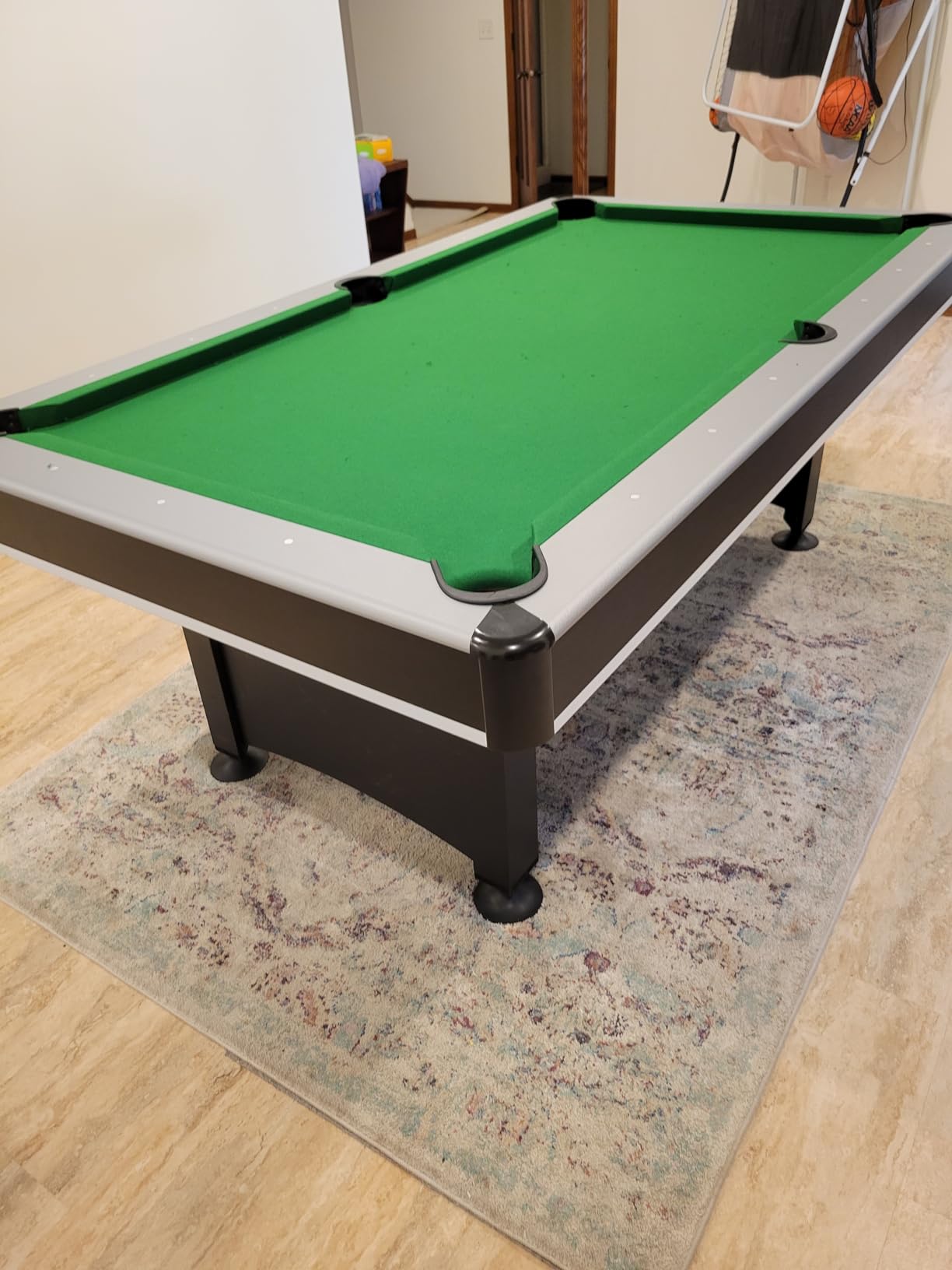 Scorpius 7-Foot Multi-Game Pool Table - Full-Size Billiards with Table Tennis Top customer photo 1