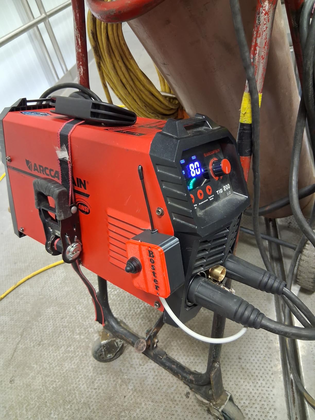 ARCCAPTAIN 200A TIG Welder, 110V/220V TIG/Stick 2 IN 1 Welding Machine customer photo 1