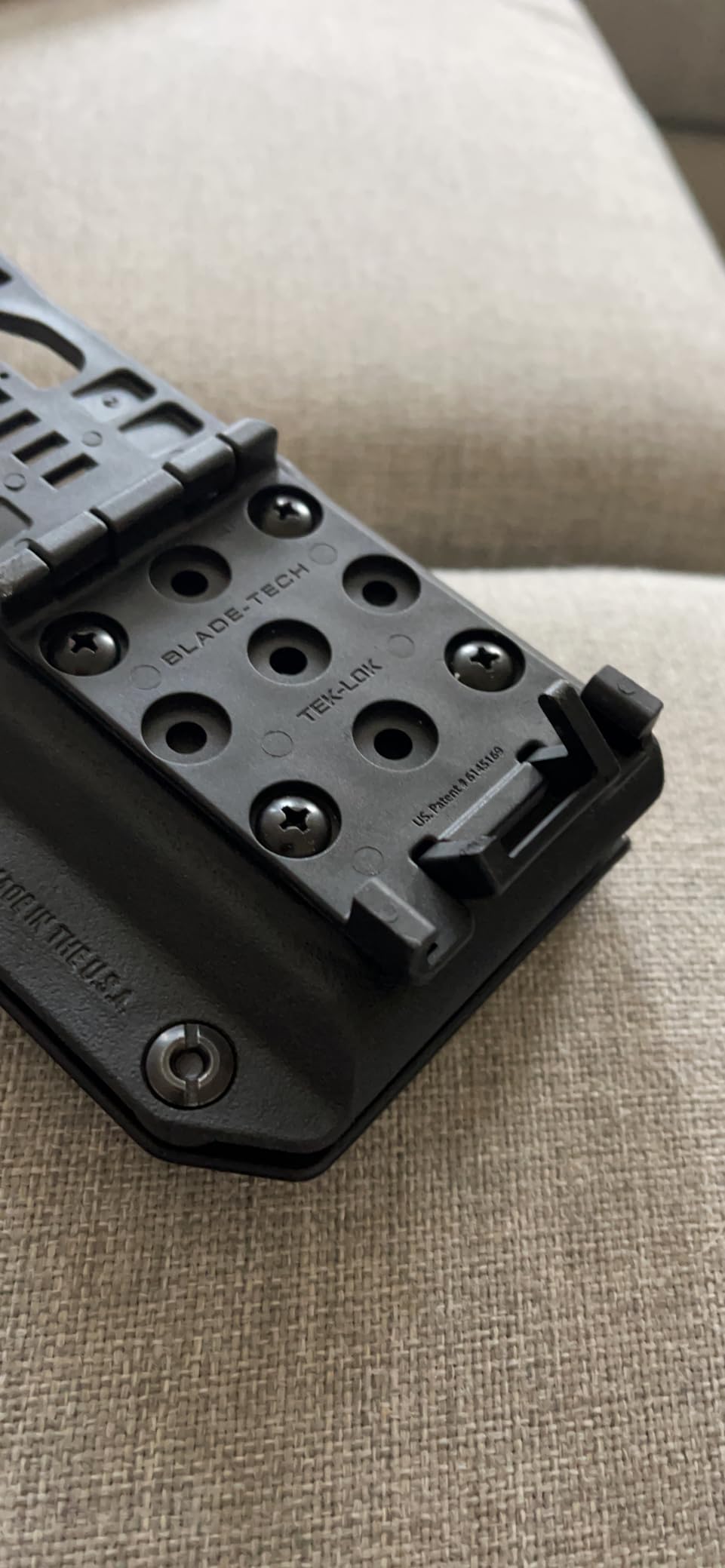 AR-15 / M4 / M16 Mag Pouch - 5.56mm Rifle Magazine Carrier with Tek-Lok Belt Attachment Clip by Blade-Tech customer photo 2