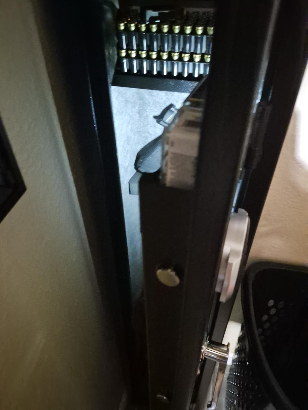 KAER 2-3 Long Gun Safe for Rifles and Pistols, Assembled Rifle Safe for Home | Gun Cabinet for Shotguns, Quick Access, Digital Lock, Removable Rifle Rack, Adjustable Shelves, Sensor Light, Alarm System customer photo 2