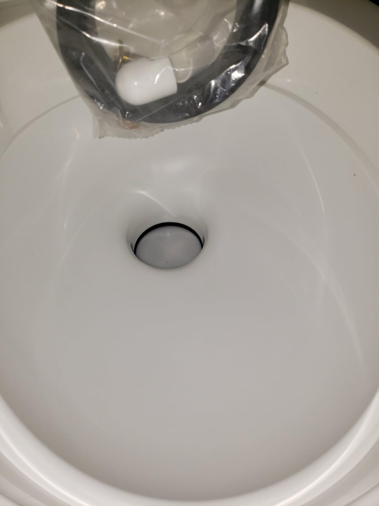 Thetford Aqua-Magic VI High Profile, White | Space-saving design, easy installation, foot flush, Residential sized SloClose seat, deepest toilet bowl available for RVs customer photo 1