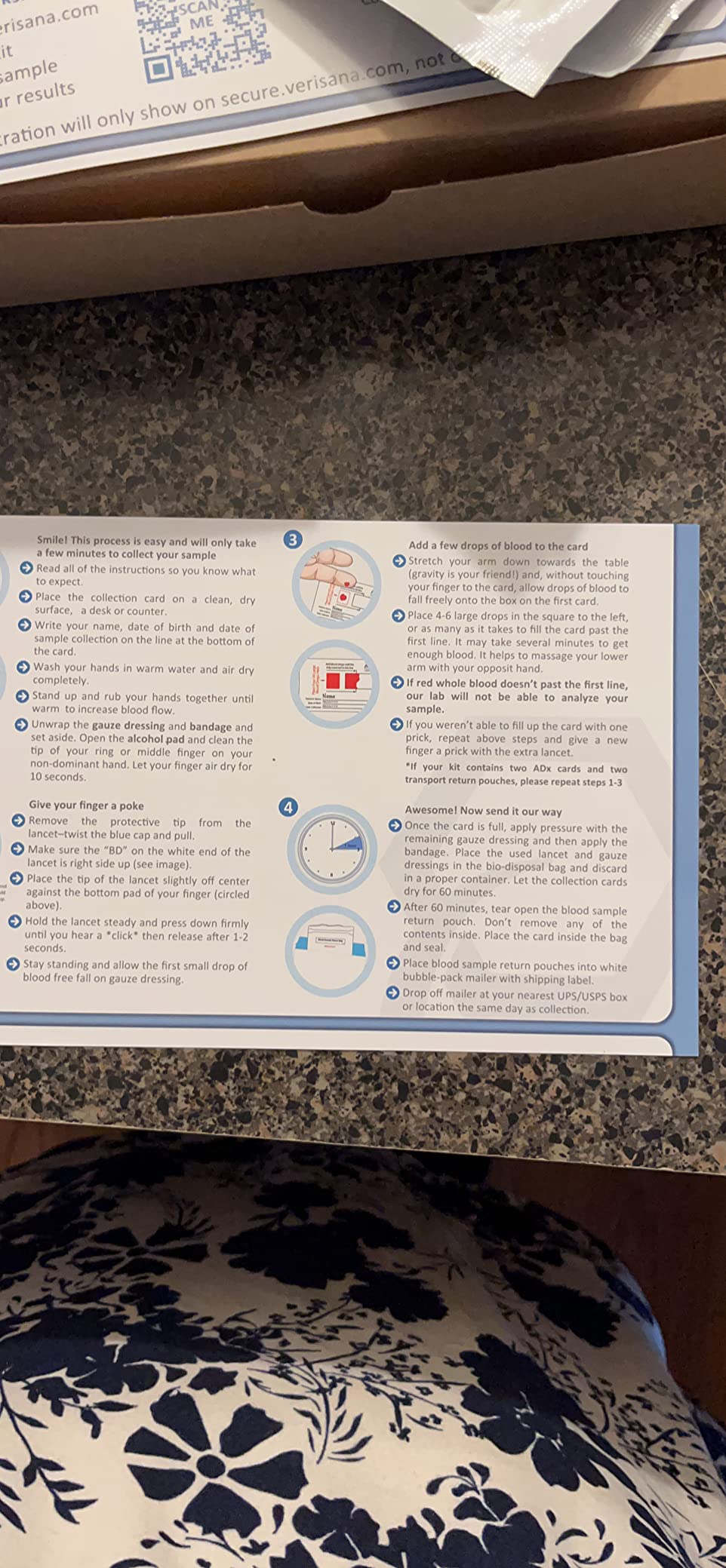 Women's Health Test - Comprehensive Home Test for 7 Important Health Markers - CLIA Certified Lab Analysis - Verisana customer photo 2