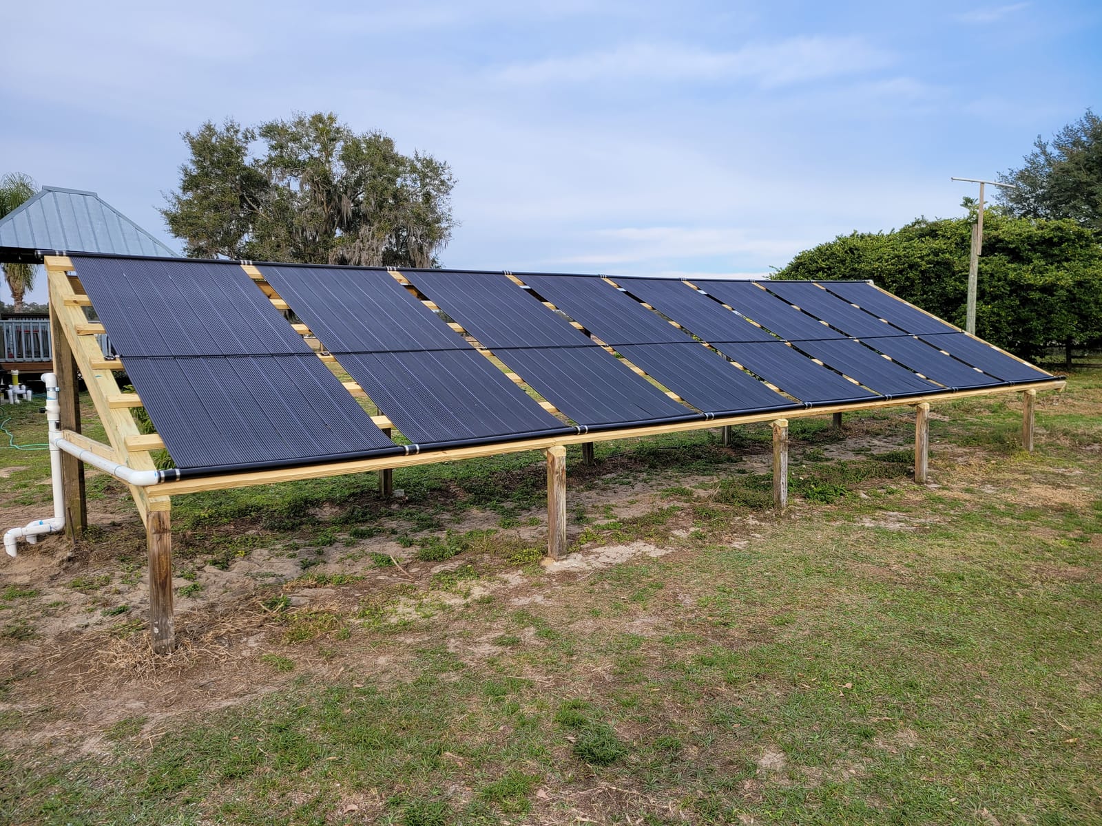 Highest Performing Design - DIY Solar Pool Heater Kit - 15-20 Year Life Expectancy (2-4x12 / 2