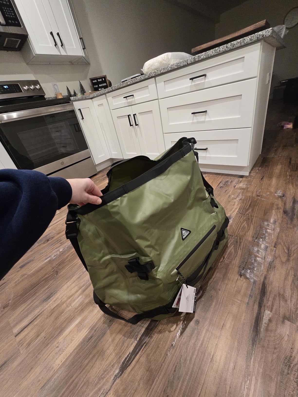 Haimont IPX7 Waterproof Roll-Top Dry Duffel Backpack Bag customer photo 2