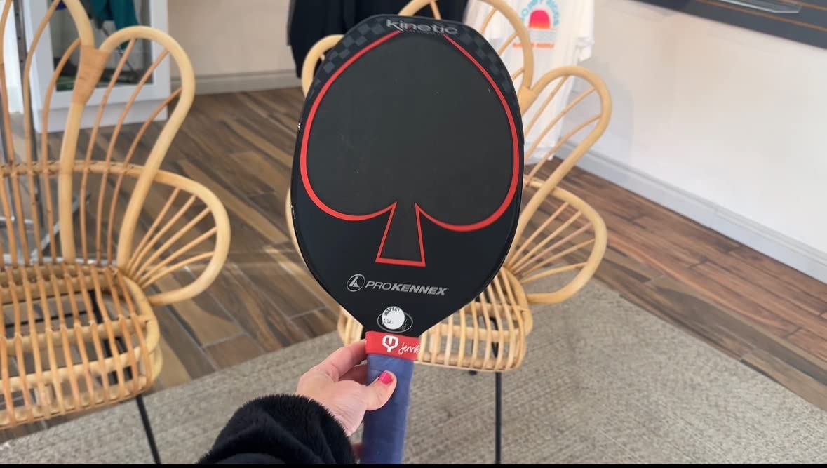 PROKENNEX Black Ace Pro - Pickleball Paddle with Toray 700 Carbon Fiber Face - Comfort Pro Grip customer photo 1
