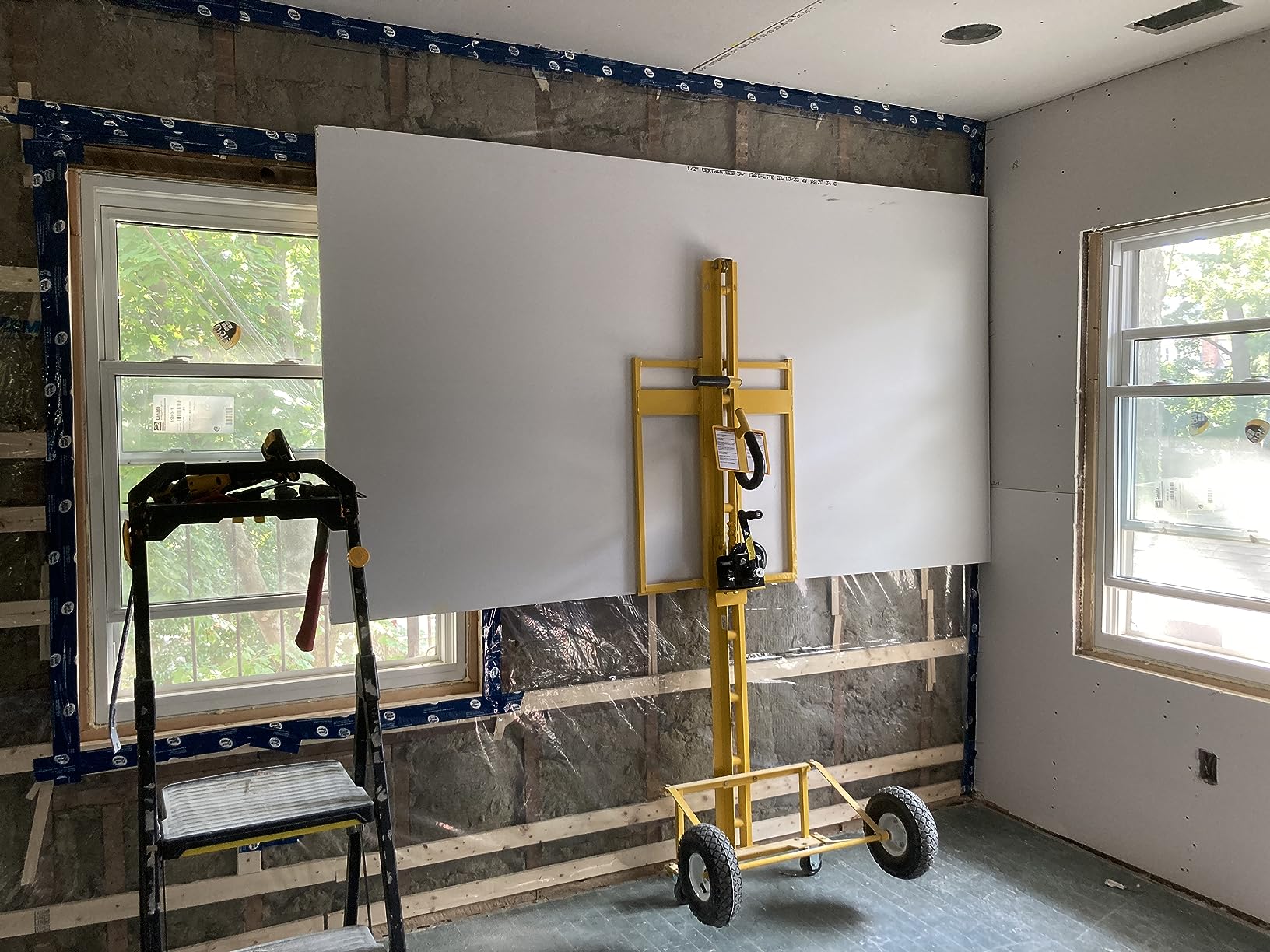 PANELLIFT HANGPRO Drywall Lift for Walls Model 100, 10' 150 lbs Capacity, one Person Drywall Installation, sheetrock Installation, Hang Drywall, Easy Transport customer photo 2