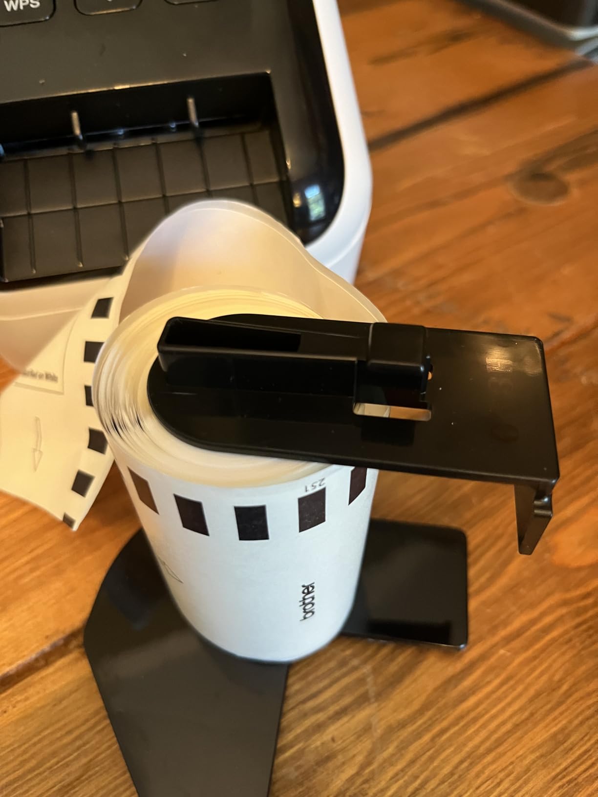 Brother QL-810Wc Professional Label Printer with USB and WiFi connectivity, Black & Red Printing customer photo 1