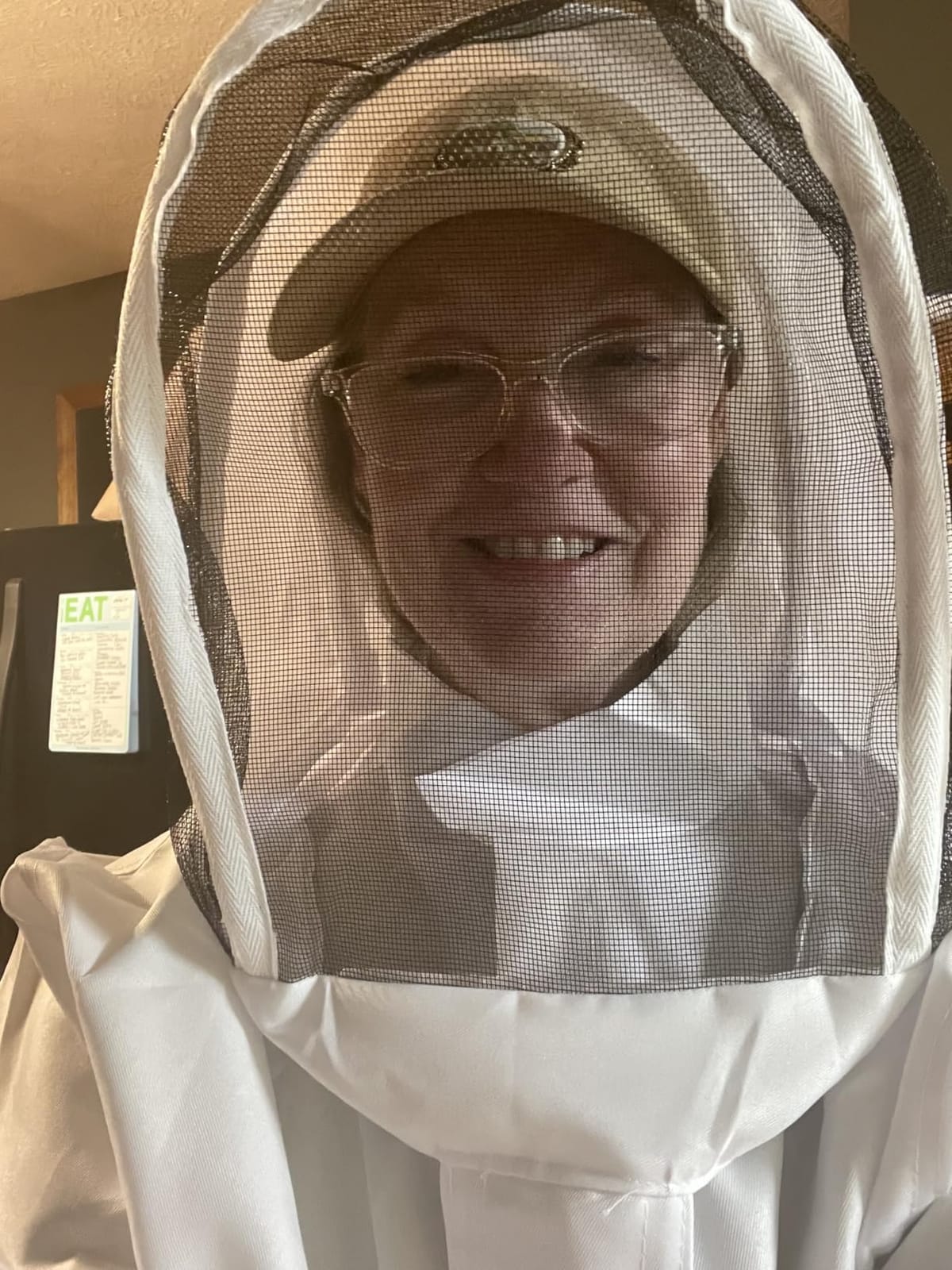 ANDES Sting Proof Bee Suit with Gloves & Fencing Veil, XL(Fits 5'11