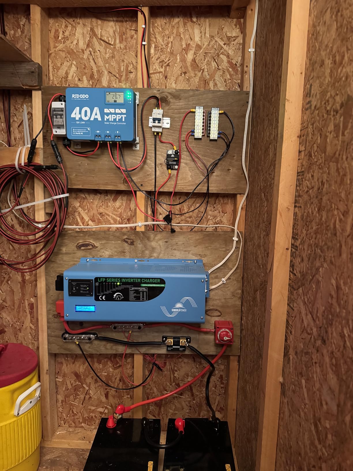 Redodo 24V 40A (Bluetooth) MPPT Solar Charge Controller, Max 100V PV Input | Max 1200W/24V, 600W/12V PV Input, Smart Solar Charging with Auto Voltage Detection for RVs, Homes, Off-Grid & DIY Systems customer photo 2