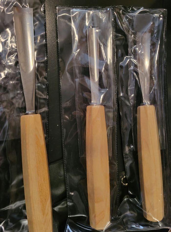 Wood Carving Kit, 12 PCS Wood Carving Set - Wood Carving Tools with Canvas Case,Sharp Cr-V 60 Steel Blades, Wood Chisel Sets for Beginners and Professionals customer photo 1