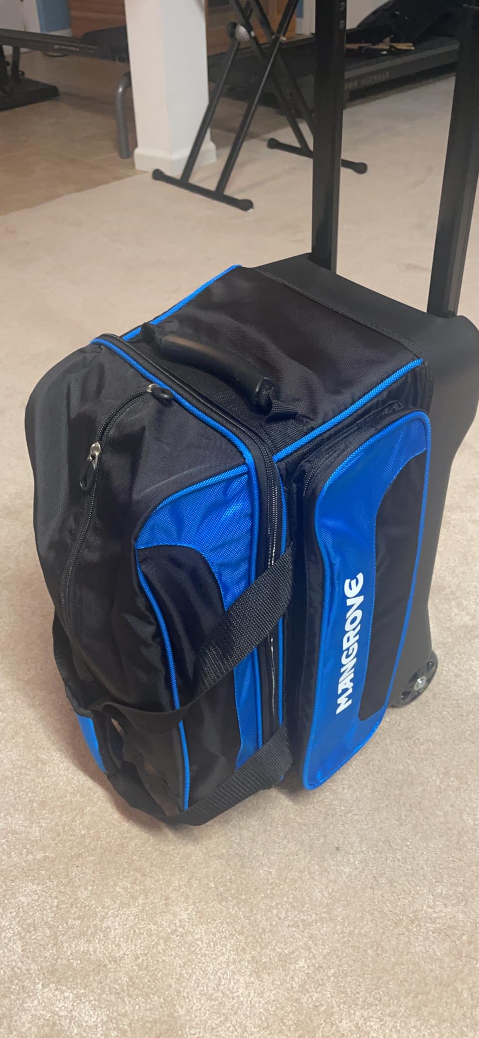 Mangrove 2 Ball Bowling Bag with Wheels/Separate Compartment/Thickened Base customer photo 1