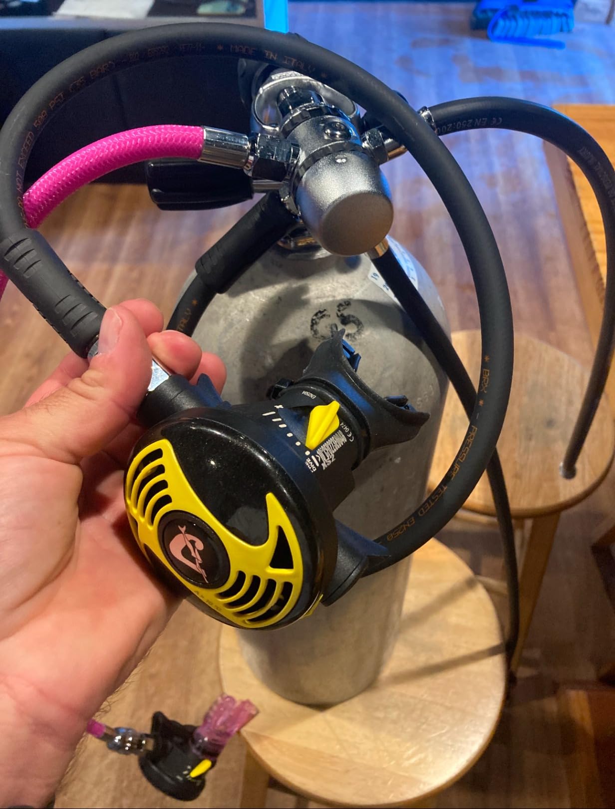 Cressi XS2/AC2 Regulator, XS Octopus and Mini 2 Gauge customer photo 2