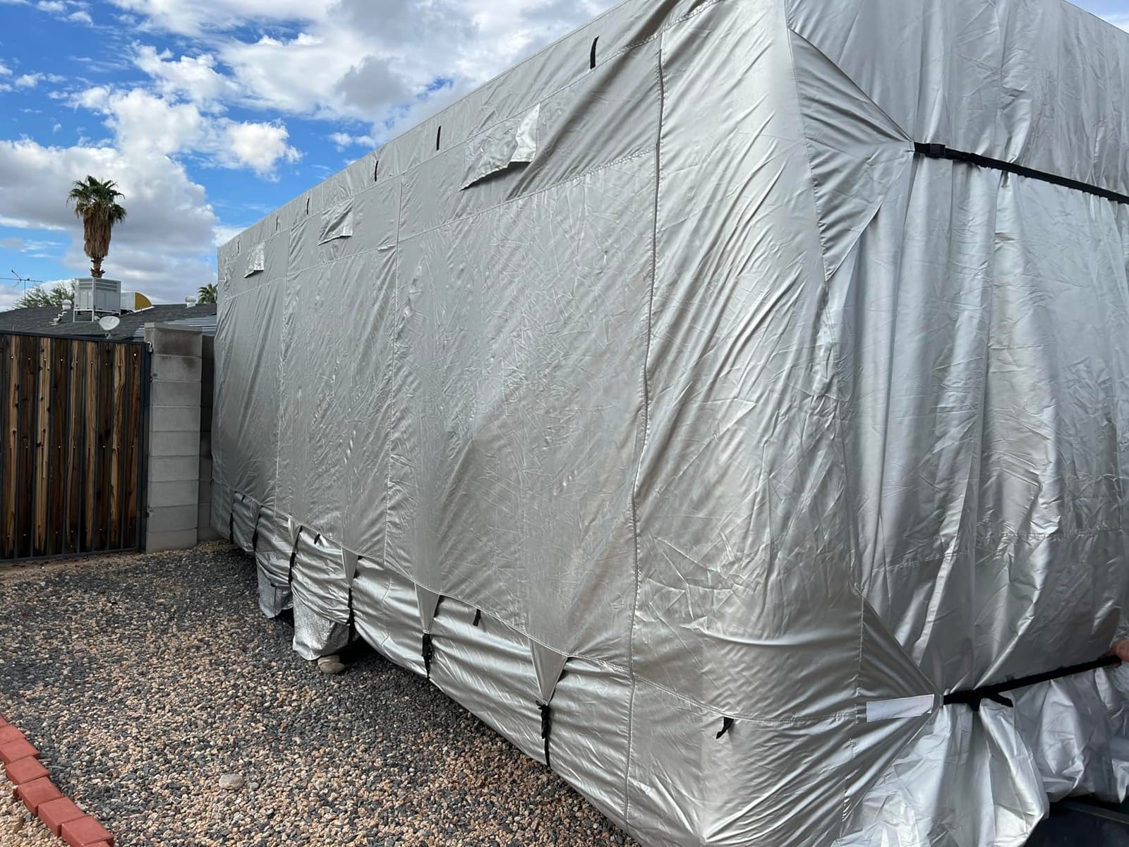 Mofeez Travel Trailer RV Cover 9 Layers for 24'-27' Camper Cover RV Covers customer photo 2