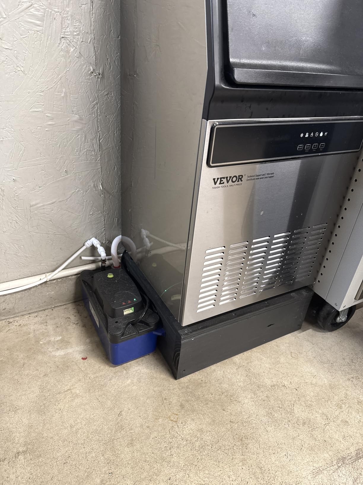 MSELTOS 1/30 HP 132 GPH 20 FT HVAC Condensate Pump with 20 FT Tubing, 115V/230V w/Automatic Safety Switch, Removal Drain Pump for Air Conditioner, Dehumidifier, Ice Maker, Furnace, Boiler customer photo 1