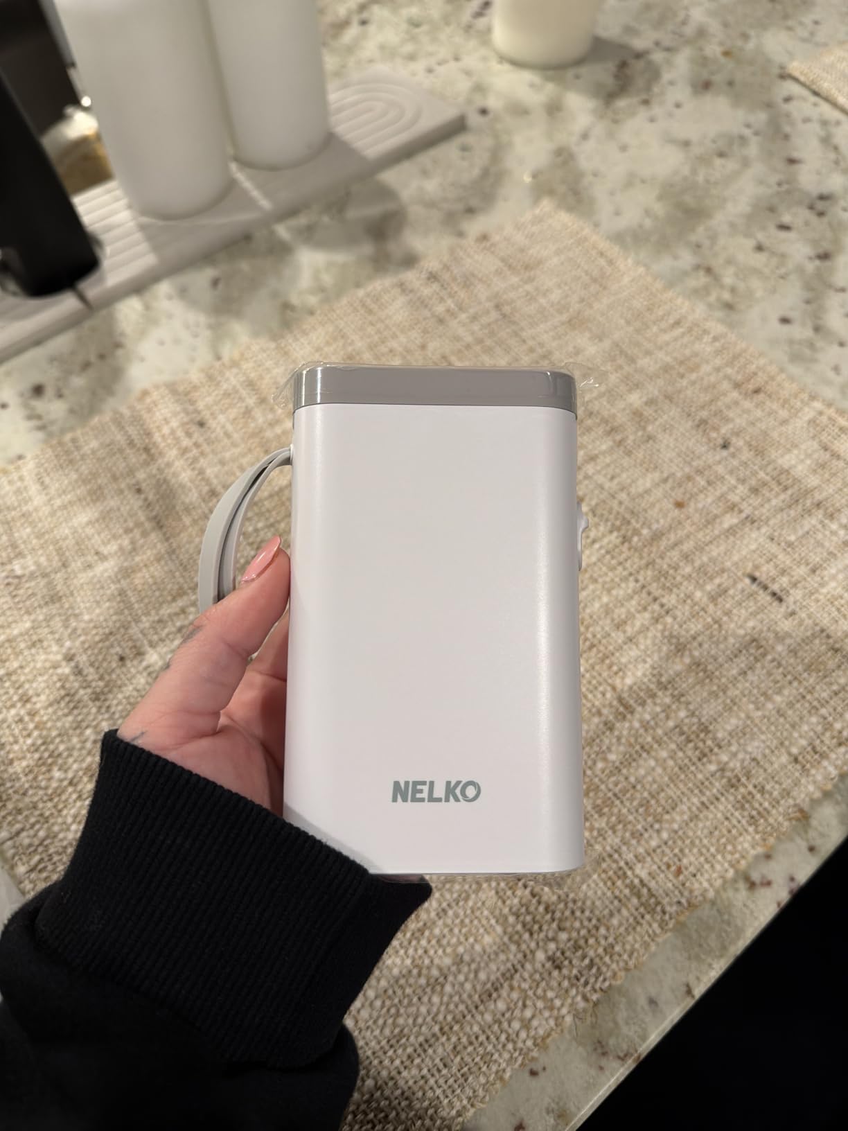 Nelko Label Maker Machine with Tape, P21 Bluetooth Label Printer, Wireless Mini Label Makers customer photo 2