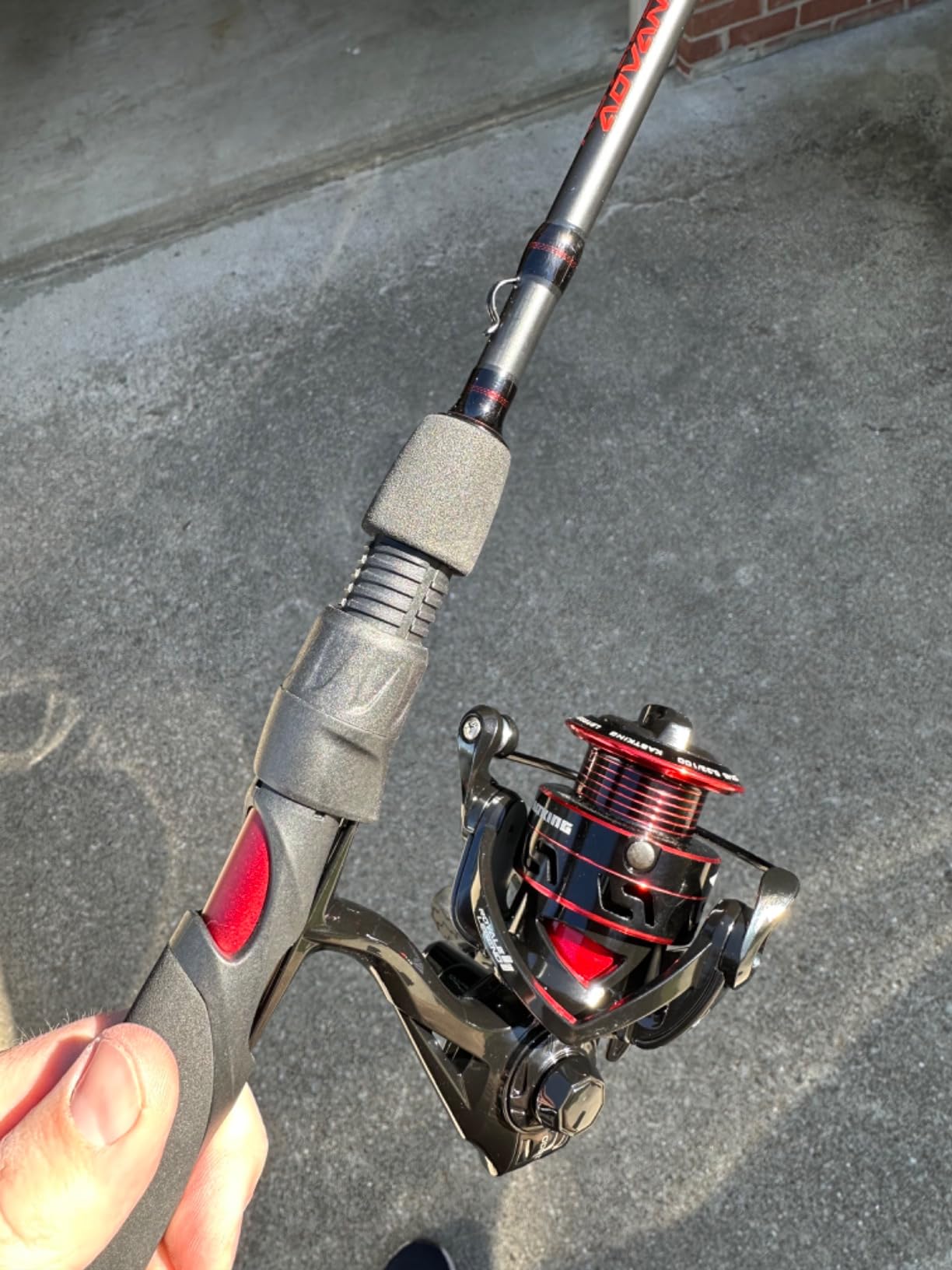 KastKing Royale Legend II Twin Tip Fishing Rod and Reel Combo | Baitcaster & Spinning Combo, 2-Piece Rod, Extra Tip, IM6 Graphite, Ultra-Light Sensitive, Smooth Casting, EVA Handle customer photo 2