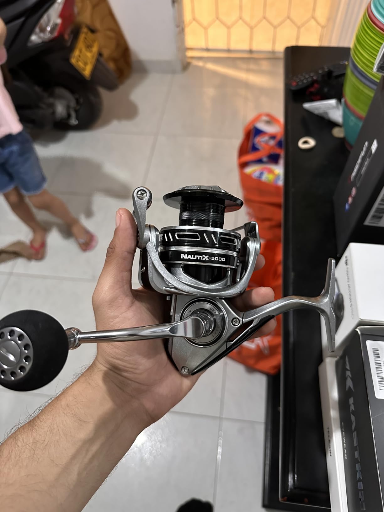 Piscifun NautiX Spinning Reel, Aluminum Body, 33lb Max Drag | CNC Aluminum Gear, 8+1 Sealed BB, 6.0:1/5.4:1 Gear Ratio, Smooth Retrieve Freshwater/Saltwater Fishing customer photo 2