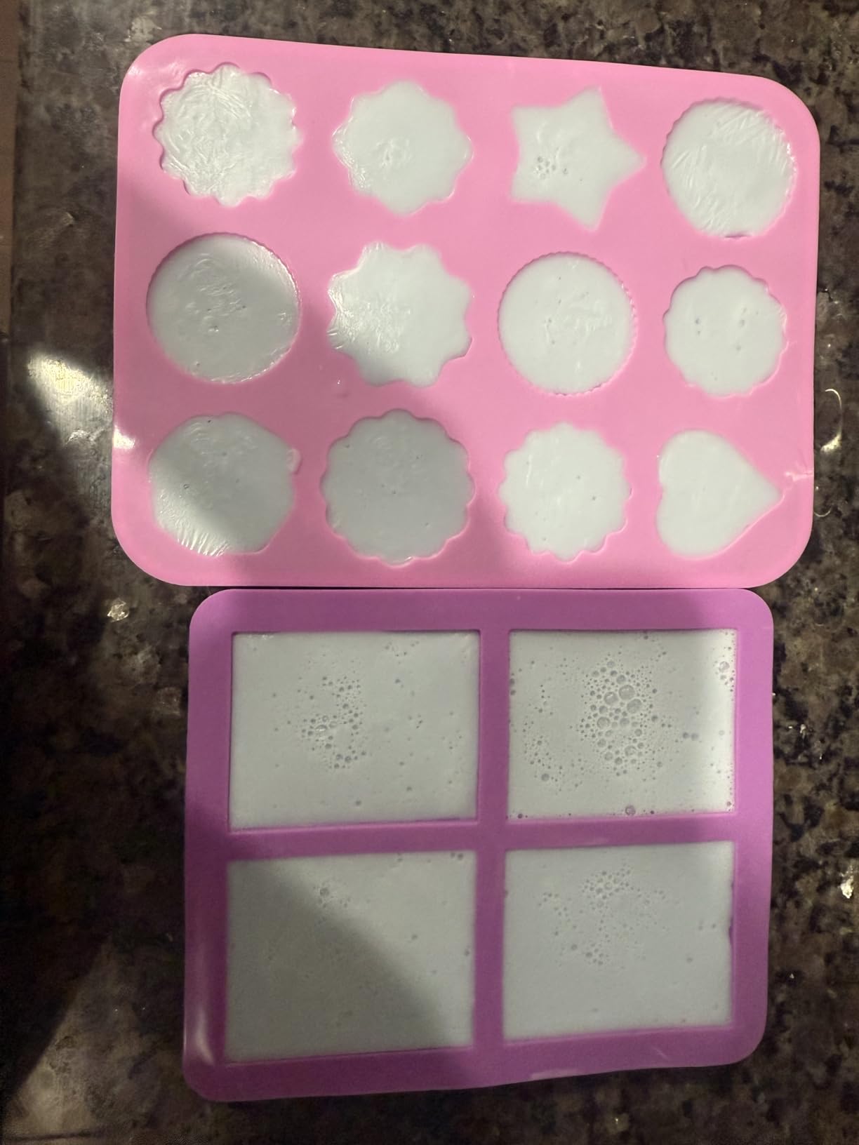 haclum Soap Making Kit for Adults and Kids - Soap Making Supplies with Melt & Pour Soap Base, Soap Loaf Molds, Cutting Box, Silicone Molds, Essential Oil & Fragrances customer photo 1