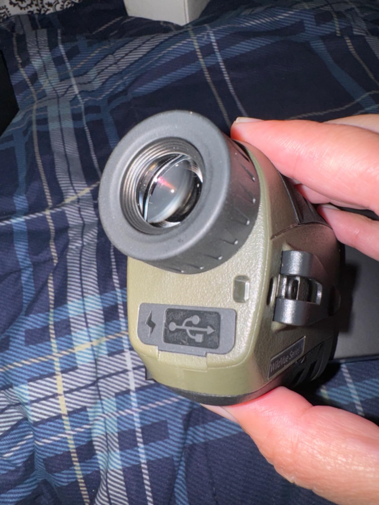 REDTIGER H002 Hunting Rangefinder with Angle & Speed, 1600 Yards | 7X Magnification, Water Resistant, Rechargeable, for Bow Hunting, Shooting & Archery, Clearer and Accurate on Measurement customer photo 1