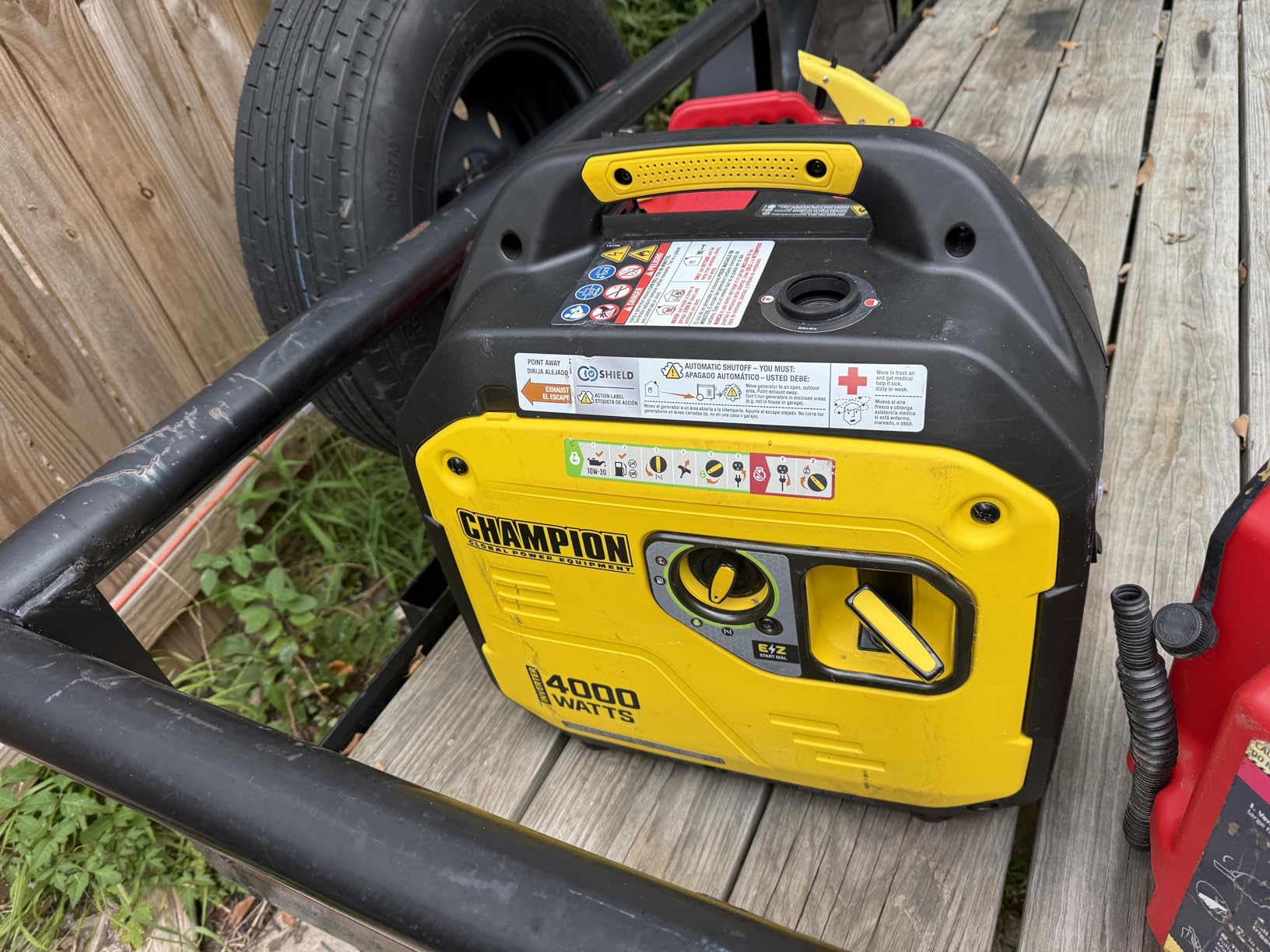 Champion Power Equipment 4000-Watt RV Ready Portable Inverter Generator with Quiet Technology and Free 3-Year Warranty customer photo 2