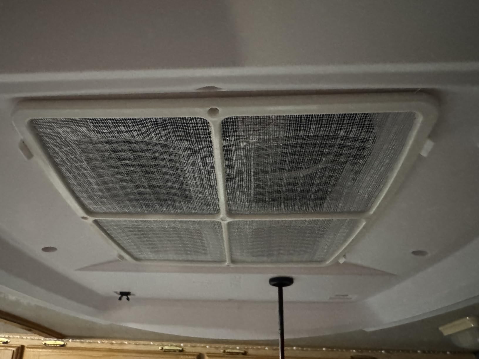 TURBRO RV Air Conditioner 15,000 BTU with 1,500W Heat 115V AC | Non-ducted Rooftop Unit with Lift Handles, Ceiling Assembly with Atmosphere Lamp, Remote and WiFi-Controlled, White customer photo 2