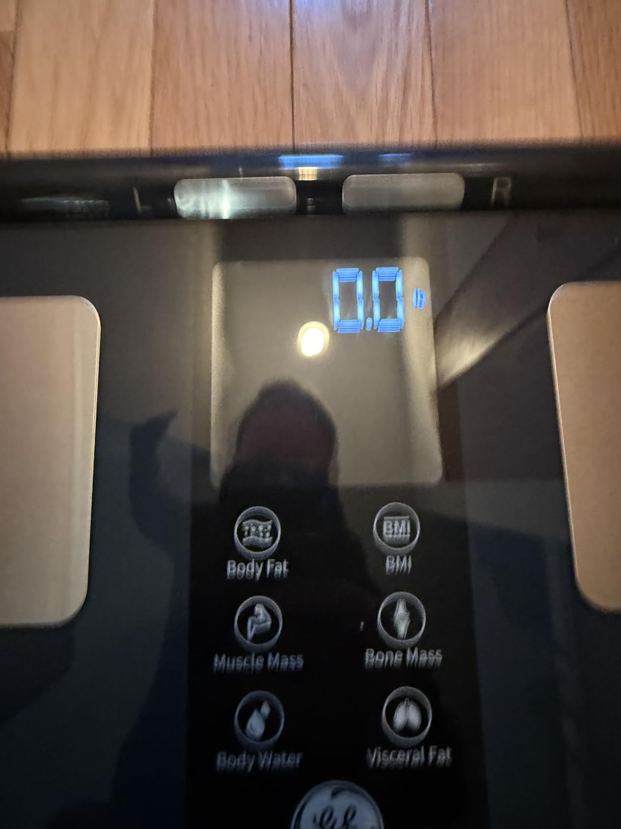GE Smart Scale for Body Weight: Full Body Composition Analyzer, 50+ Metrics | 8-Electrode Digital Bathroom Scale for Body Weight Fat BMI Muscle Mass Bluetooth, Accurate Weighing Machine 400lb customer photo 2