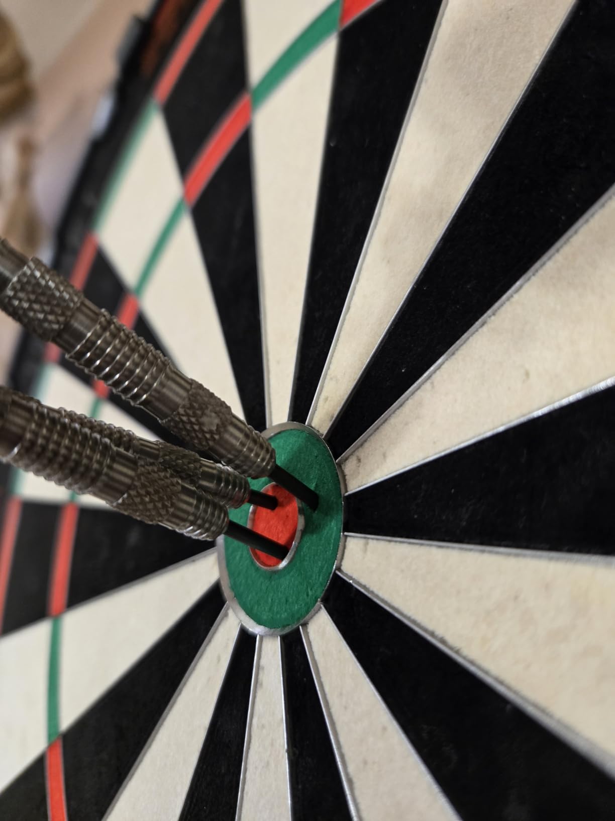 Target Darts TOR Dartboard, Steel Tip Dart Board | Competition Standard Steel Tip Dartboards with Fixing Kit, Modern Rotational Number Ring, Premium Madagascan Sisal, Stainless Steel Thin Wire System customer photo 2