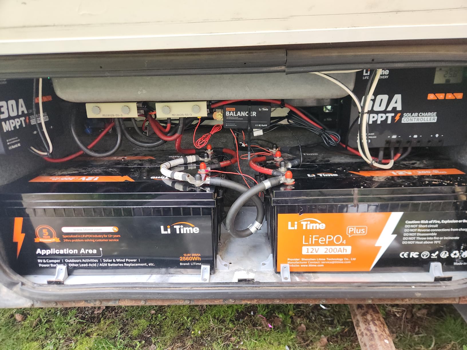 Litime 12V 200Ah Mini Lithium LiFePO4 Bluetooth Battery for RV Solar Marine | Group 31+, Max. 20000 Cycles at 60% DOD, 200A BMS, 2560Wh, Low Temp Protection, IP65, for Camper, Home Backup, Power Outages customer photo 1