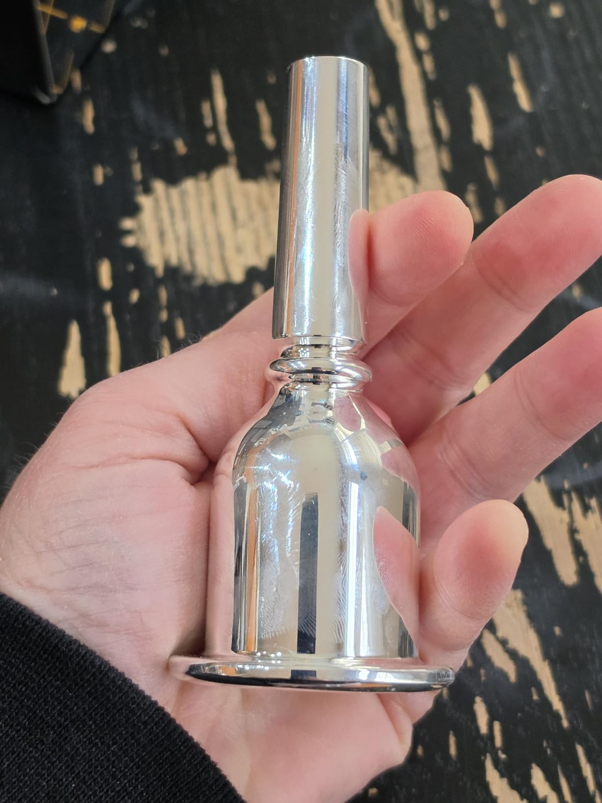 Libretto 24AW Tuba Mouthpiece, 2μm Silver Plated Tuba Mouthpiece w/Vacuum Packing, Designed for Beginners, Students, Intermediate Players customer photo 2