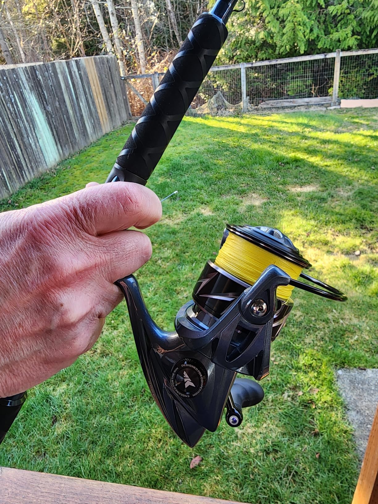 KastKing Rekon Saltwater Fishing Rod and Reel Combo, Spinning Reel Combo customer photo 1