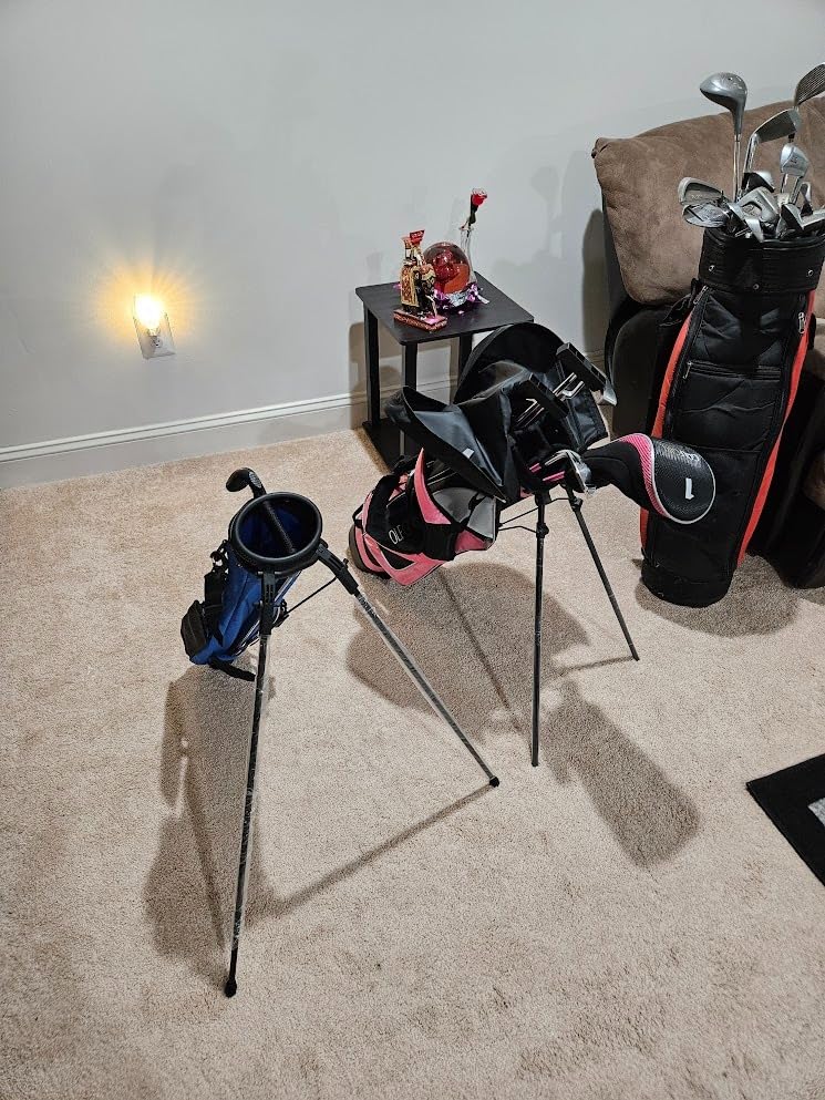 MAZEL Lightweight Golf Bag for Men - Easy to Carry Golf Clubs Bag with Shoulder Strap, Pitch n Putt Golf Stand Bag customer photo 2