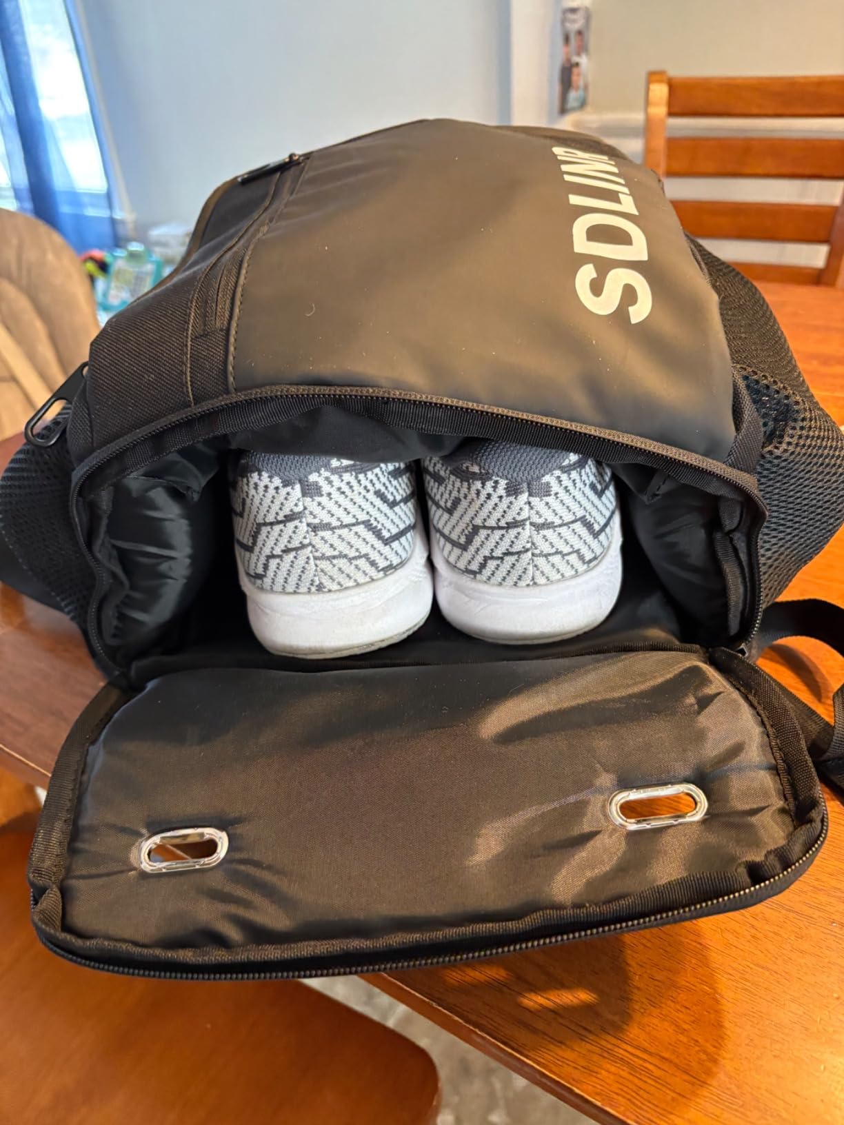 SDLINR Large Pickleball Bag Backpack Fits 4+ Paddles for Men & Women | Separate Shoe Compartment, Fence Hook, 35L Capacity, Water-Resistant Material, Quality Hardware, Pickleball Gifts customer photo 1