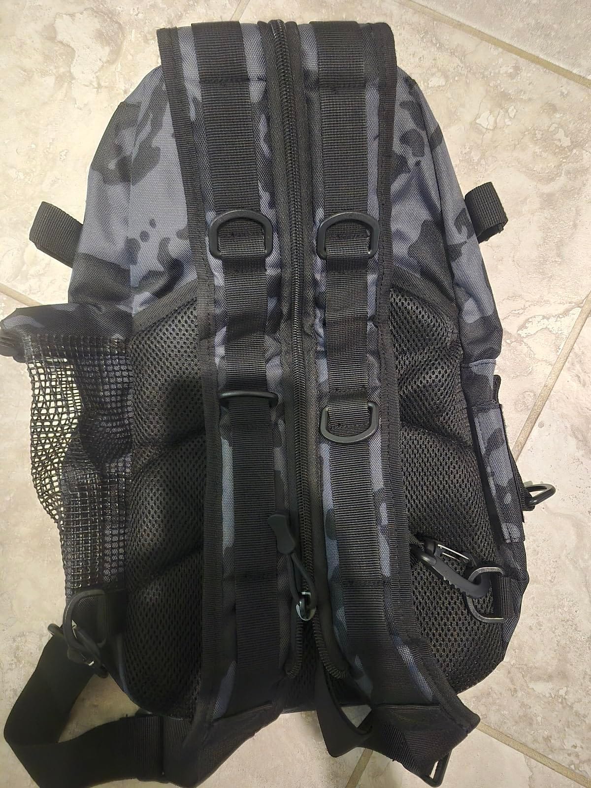 PLUSINNO Fishing Backpack with Tackle Box & Fishing Gear Kit Tackle Bag | Waterproof Fishing Sling Tackle Backpack with Fishing Kit With Rod Holder, Fishing Gifts for Men With Lures, Fishing Pliers customer photo 2