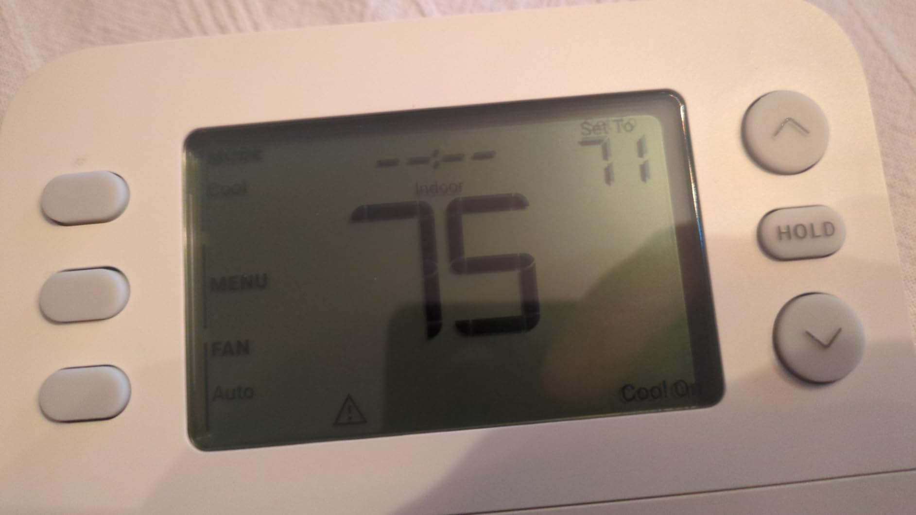 Honeywell Home X2P Programmable Thermostat, White | RTH20B Single-Stage, 1 Heat/1 Cool Compatibility, 5-2 Day Schedule customer photo 1