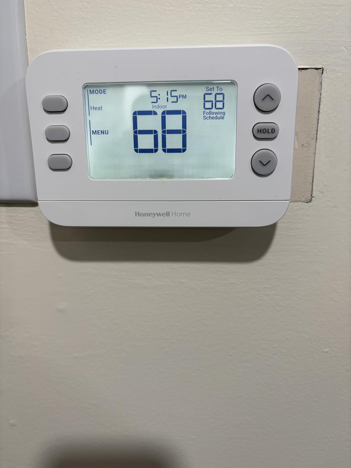Honeywell Home X2P Programmable Thermostat, White | RTH20B Single-Stage, 1 Heat/1 Cool Compatibility, 5-2 Day Schedule customer photo 2