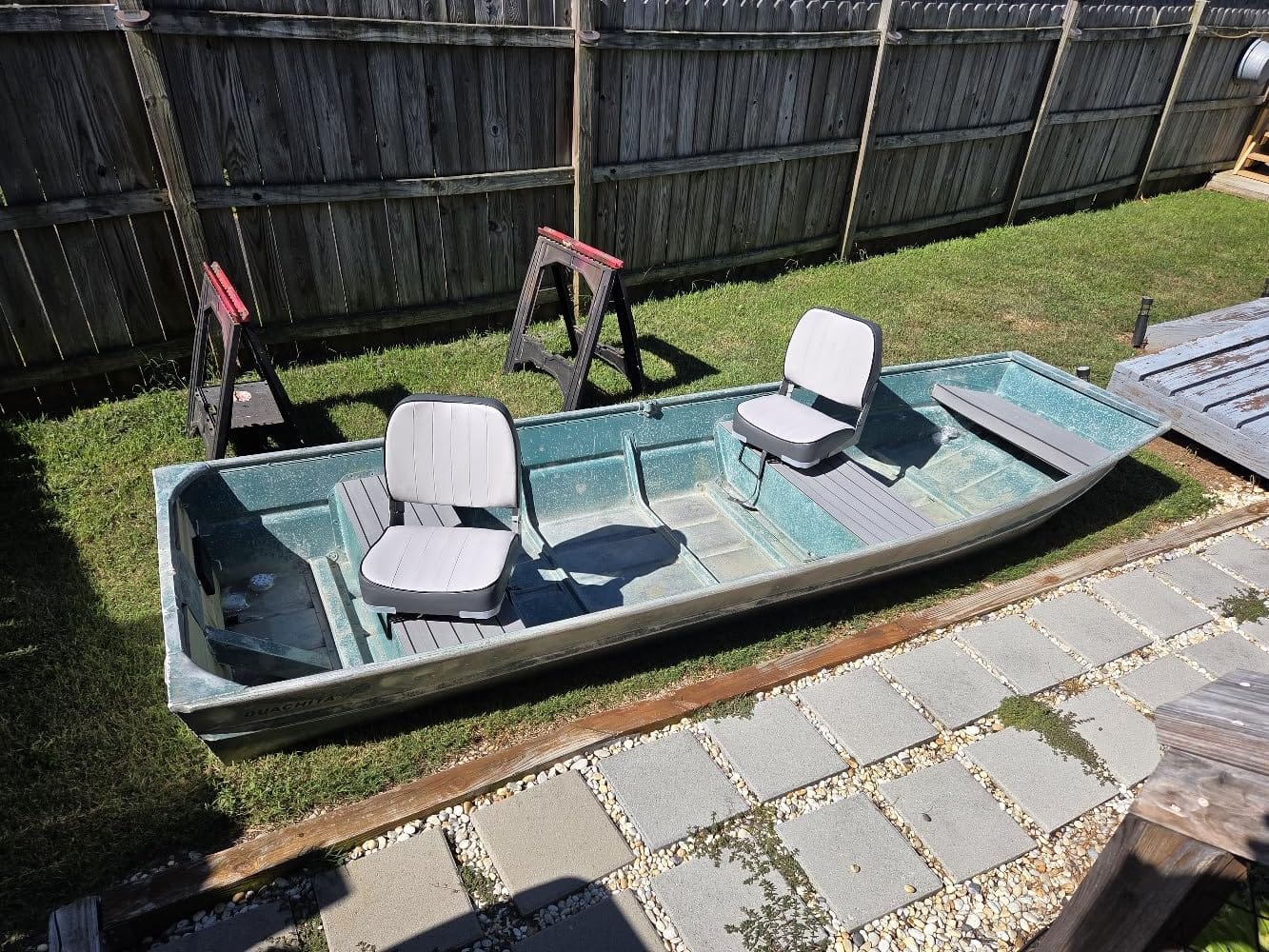 Clamp on Boat Seat Swivel Base Mount Jon Boat Seat Mount Clamp with Swivel customer photo 1